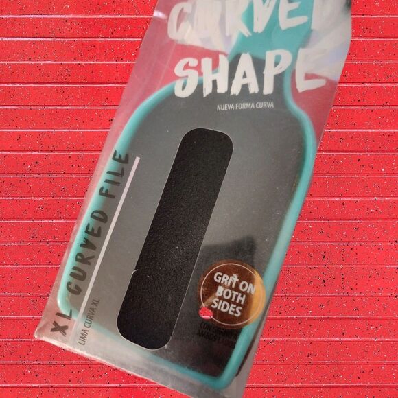 NEW Onyx Professional XL Curved Exfoliating Foot File Double Sided Grit Pedicure - Picture 4 of 4